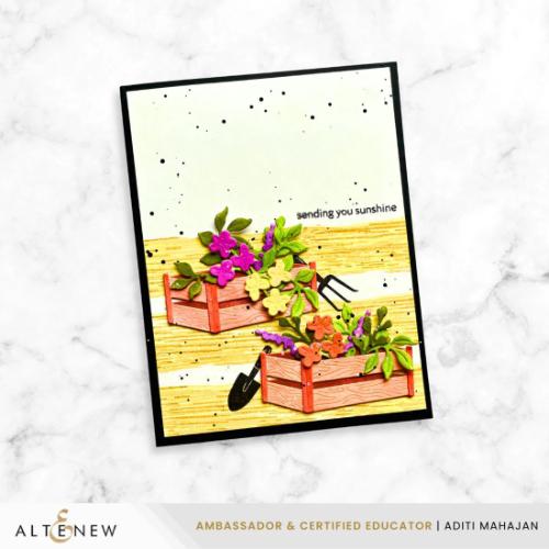Altenew - Mini Delight: Gardener's Corner Stamp & Die Set