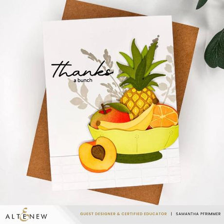 Altenew - Craft Your Life Project Kit: Fruits & Flowers & Add-On Die Bundle - Postage as per Actual