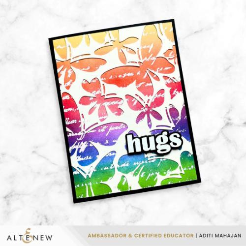 Altenew - Creative Cuts: Zero-Waste Fluttering Fantasies Layering Die Set