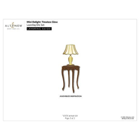 Altenew - Mini Delight: Timeless Glow Stamp & Die Set