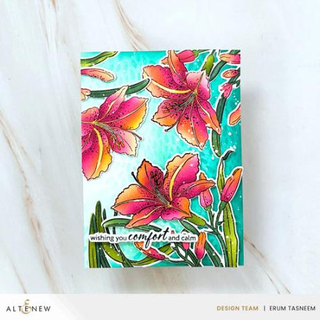 Altenew - Build-A-Garden: Leaning Lily - Postage as per Actual