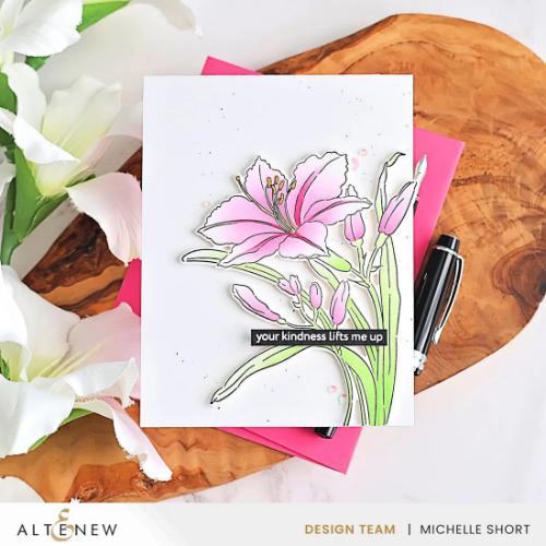 Altenew - Build-A-Garden: Leaning Lily - Postage as per Actual