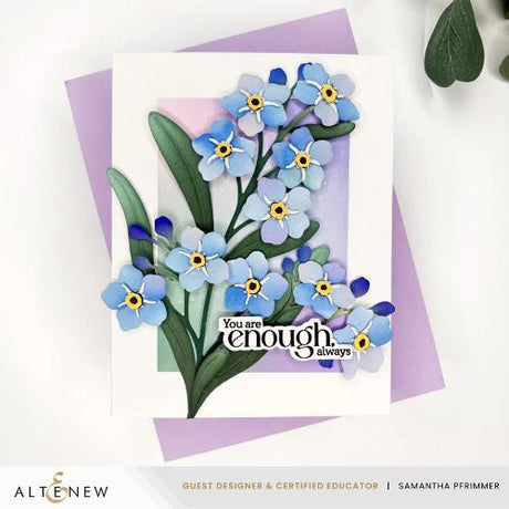 Altenew - Craft-A-Flower: Forget-Me-Not Layering Die Set