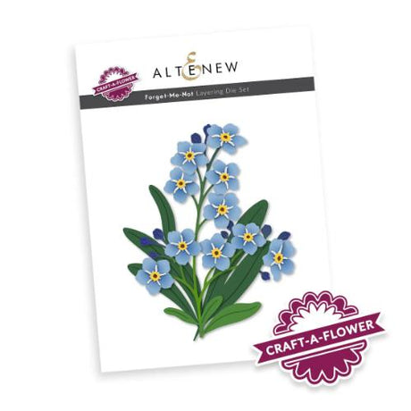 Altenew - Craft-A-Flower: Forget-Me-Not Layering Die Set