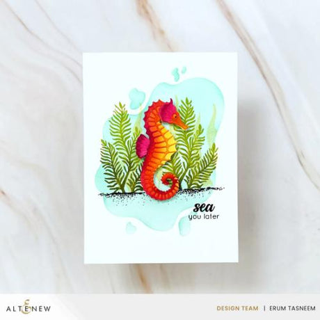 Altenew - Mini Delight: Graceful Seahorse Stamp & Die Set