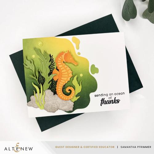 Altenew - Mini Delight: Graceful Seahorse Stamp & Die Set