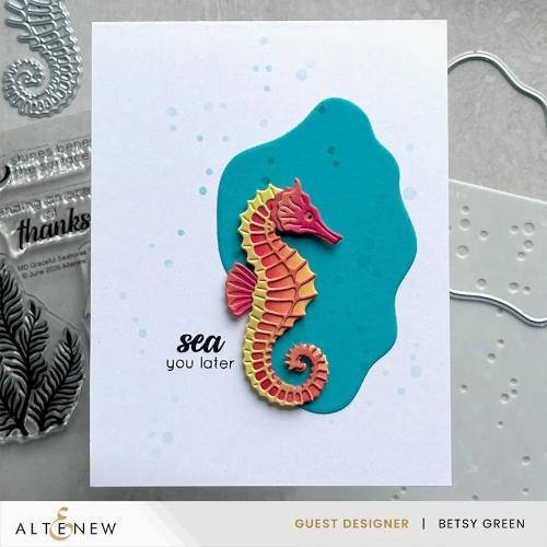 Altenew - Mini Delight: Graceful Seahorse Stamp & Die Set