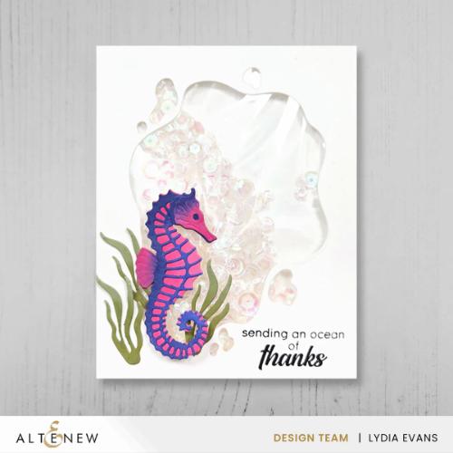 Altenew - Mini Delight: Graceful Seahorse Stamp & Die Set