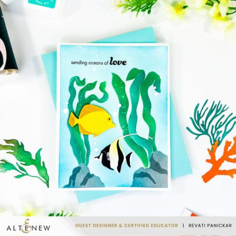 Altenew - Craft Your Life Project Kit: Coral Reef Wonders - Postage as per Actual