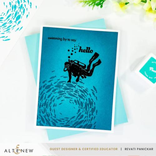 Altenew - Craft Your Life Project Kit: Coral Reef Wonders - Postage as per Actual