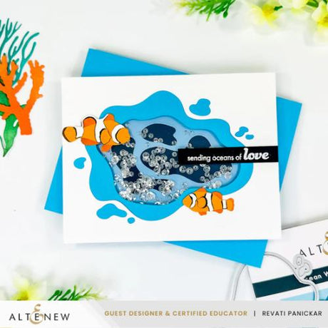 Altenew - Craft Your Life Project Kit: Coral Reef Wonders - Postage as per Actual