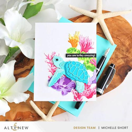 Altenew - Craft Your Life Project Kit: Coral Reef Wonders - Postage as per Actual