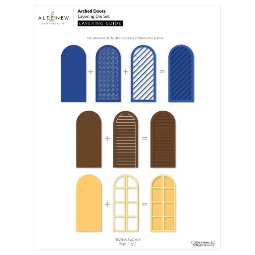 Altenew - Arched Doors Layering Die Set