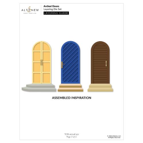Altenew - Arched Doors Layering Die Set