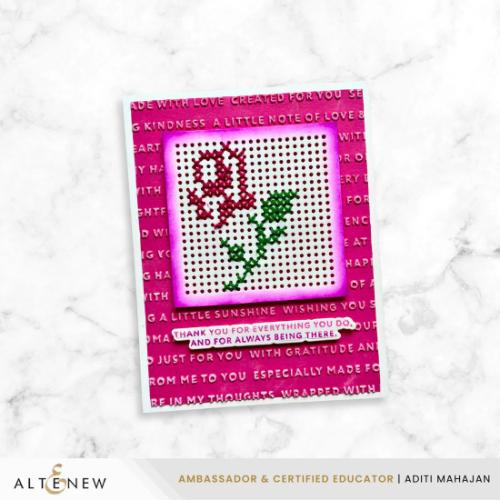 Altenew - Handmade Happiness 3D Embossing Folder