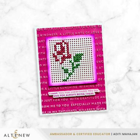 Altenew - Handmade Happiness 3D Embossing Folder