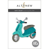 Altenew - Let's Scoot Layering Die Set