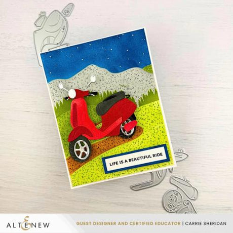 Altenew - Let's Scoot Layering Die Set