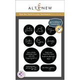Altenew - One Go Solid Circular Sentiments - Complete Bundle