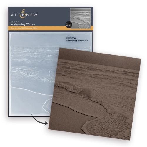 Altenew - Whispering Waves 3D Embossing Folder