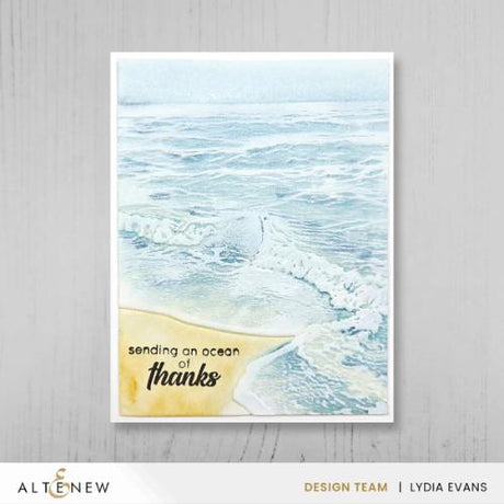 Altenew - Whispering Waves 3D Embossing Folder