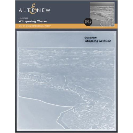 Altenew - Whispering Waves 3D Embossing Folder