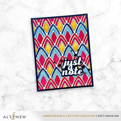 Altenew - Pointweave Stencil