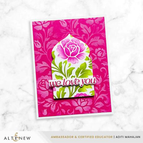 Altenew - Chateau Blooms Stencil Set (2 in 1)