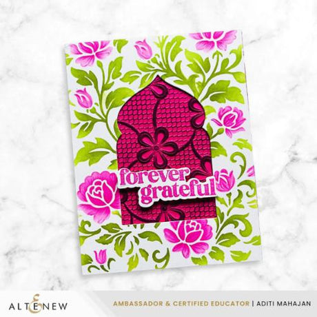 Altenew - Chateau Blooms Stencil Set (2 in 1)