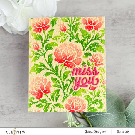 Altenew - Chateau Blooms Stencil Set (2 in 1)