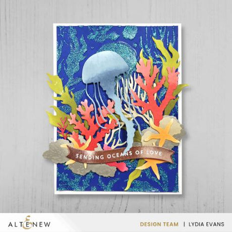 Altenew - One-Go: Solid Sentiment Banners - Press Plate