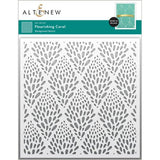 Altenew - Flourishing Coral Stencil
