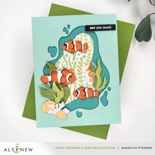 Altenew - Ocean Windows Die Set