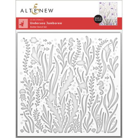 Altenew - Undersea Jamboree Stencil Set (3 in 1)