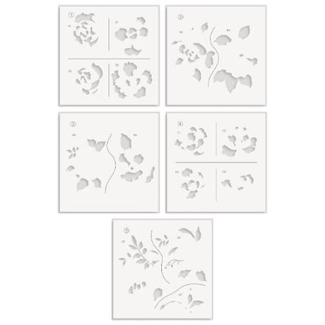 Altenew - Build-A-Garden: Blossoming Trio & Add-on Die Bundle - Postage as per Actual