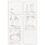 Altenew - Stencil Art: Where Nature Meets Home Layering Stencil Set (6 in 1)