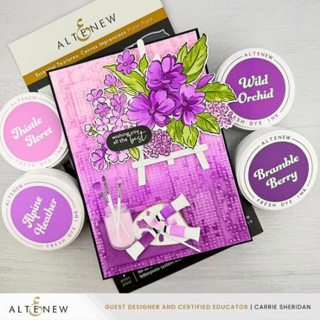 Altenew - Essential Textures: Canvas Impressions Press Plate