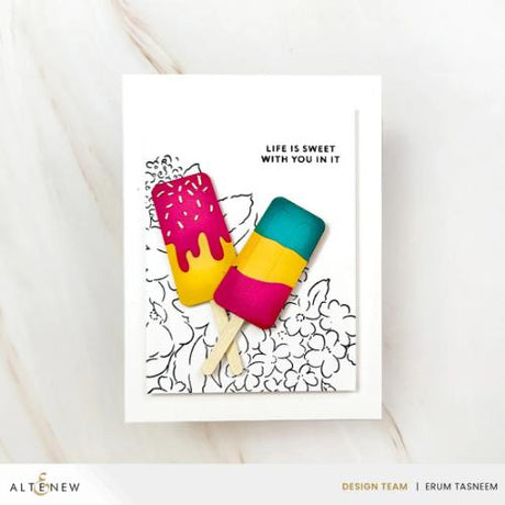 Altenew - Mini Delight: Sweet Popsicles Stamp & Die Set