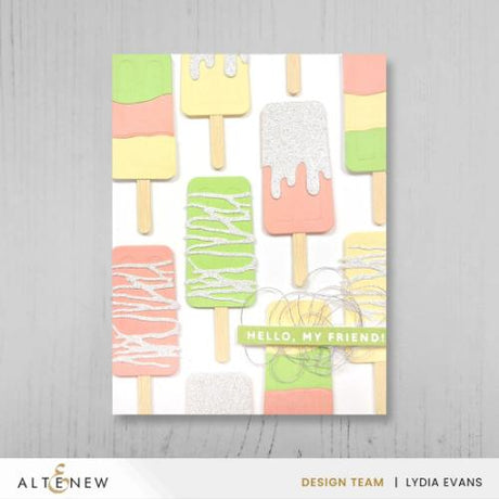 Altenew - Mini Delight: Sweet Popsicles Stamp & Die Set