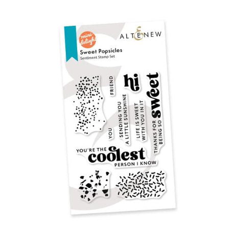 Altenew - Mini Delight: Sweet Popsicles Stamp & Die Set