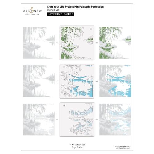 Altenew - Craft Your Life Project Kit: Painterly Perfection - Postage as per Actual