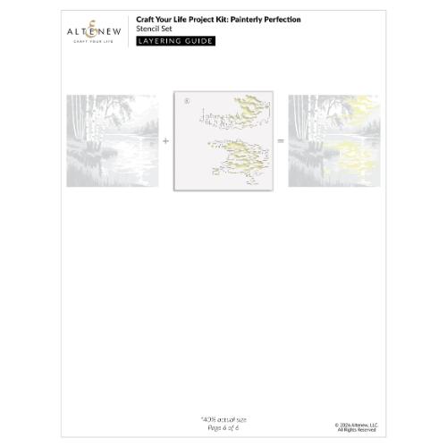 Altenew - Craft Your Life Project Kit: Painterly Perfection - Postage as per Actual