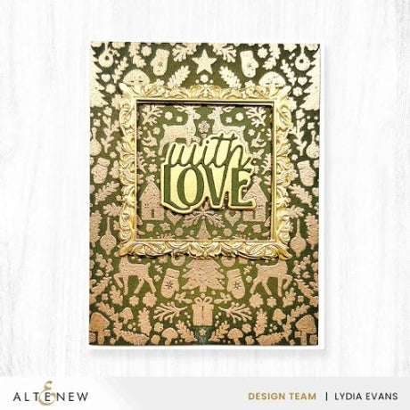 Altenew - Decorative Frames 3D Embossing Folder & Die Set