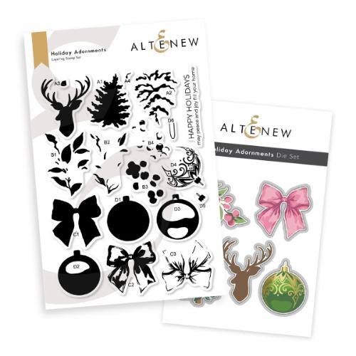 Altenew - Holiday Adornments - Complete Bundle - Postage as per Actual