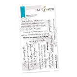 Altenew - Holiday Messages Stamp Set