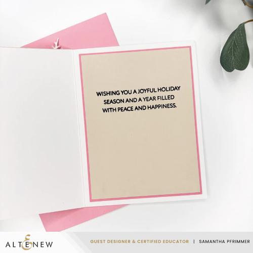 Altenew - Holiday Messages Stamp Set