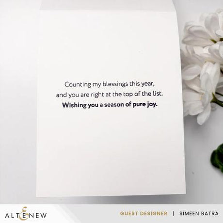 Altenew - Holiday Messages Stamp Set