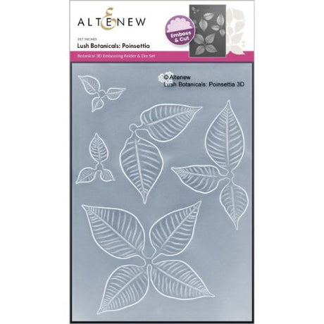 Altenew - Lush Botanicals: Poinsettia 3D Embossing Folder & Die Set