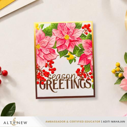 Altenew - Winterberry Poinsettias - Complete Bundle