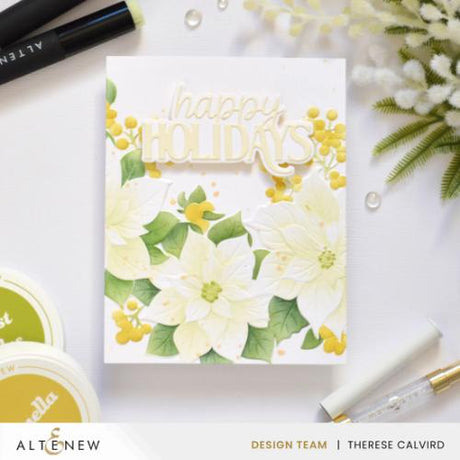 Altenew - Winterberry Poinsettias - Complete Bundle